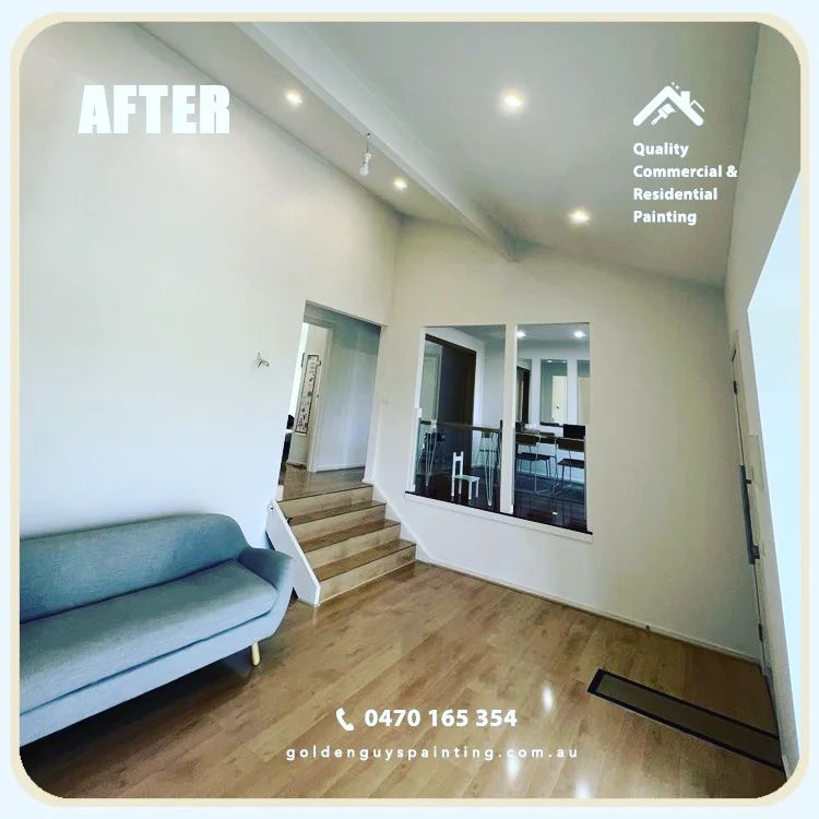  Interior painting transformation in Greensborough 2